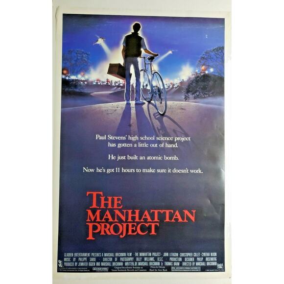 Unbranded Art 986 Original Manhattan Project Movie Theater Poster Unbranded art 986 original manhattan project movie theater poster
